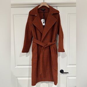 NWT Rag & Bone and Harristweed Wool Coat.